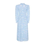 Daisy Print Silk Dress Daisy Print Silk Dress Clothing Alessandra Rich Luxury Shoes 