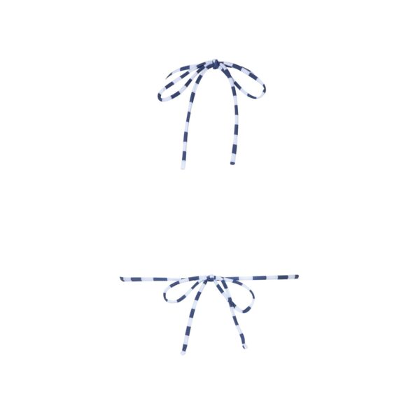 Verdelimon Moa Top Navy Stripes, view 2