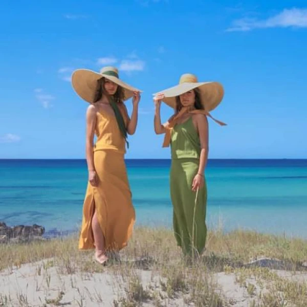 Rossella White Ribbon Straw Hat