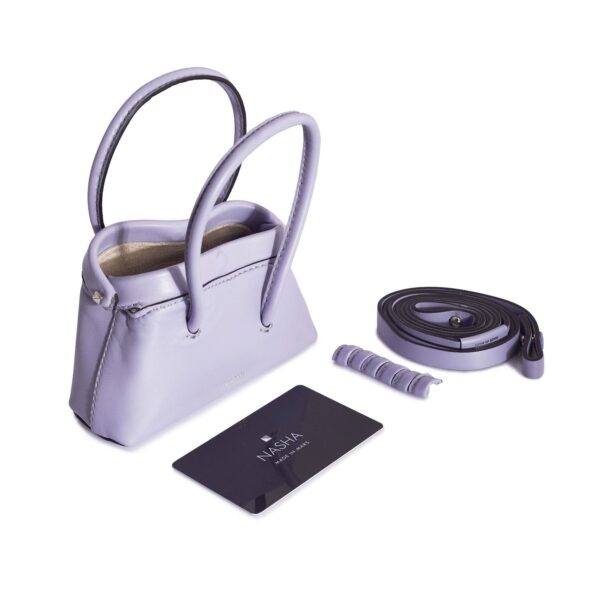 Nasha Baby Mist  Baby Blue Tote Bag, view 5