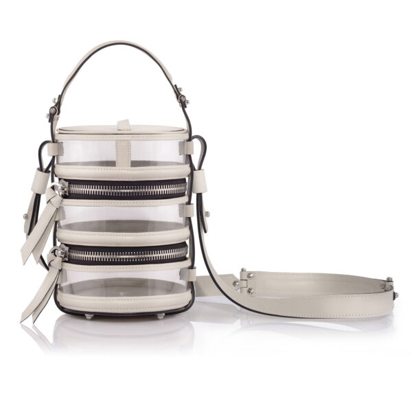 Nasha Pinto Air  Ivory Tote Bag, view 2