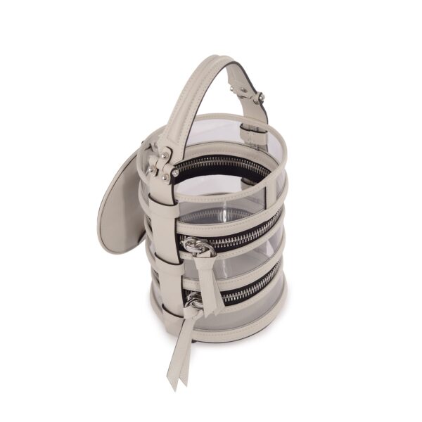 Nasha Pinto Air  Ivory Tote Bag, view 4