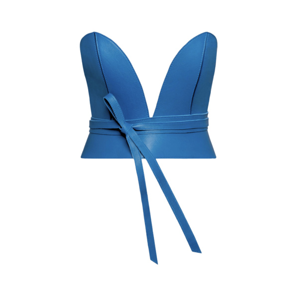 Blue corset belt Wrap Electric Blue Corset Belt Accessories Belts Luxury Shoes 