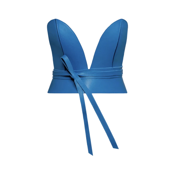 Blue corset belt Wrap Electric Blue Corset Belt Accessories Belts Luxury Shoes 
