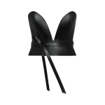Black corset belt Pitch Black wrap Corset Belt Accessories Belts Luxury Shoes 