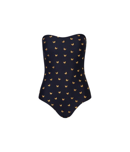 Verdelimon Texas One Piece Gold Butterflies