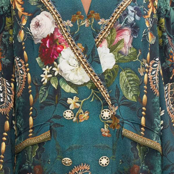 Camilla Flared Sleeve Double Breasted Jacket, view 6