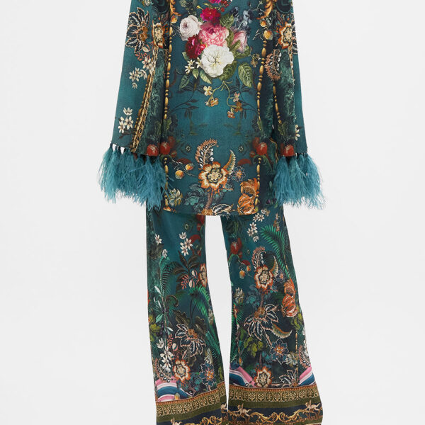 Camilla Flared Sleeve Double Breasted Jacket, view 3