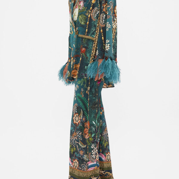 Camilla Flared Sleeve Double Breasted Jacket, view 4