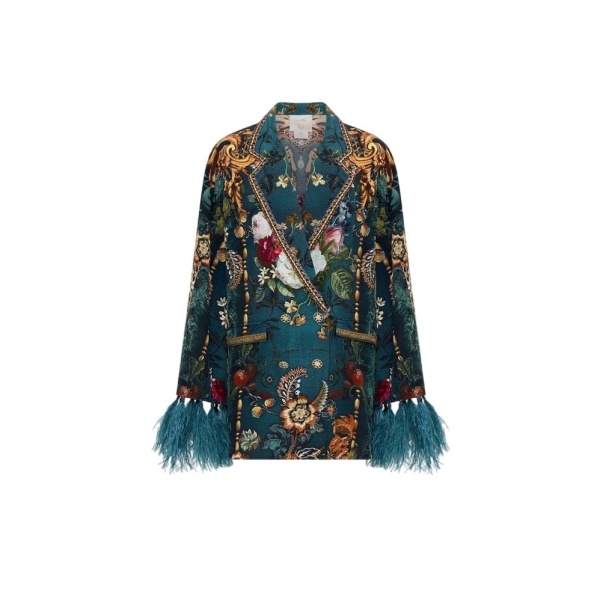 Blazer women double breasted jacket Flared Sleeve Double Breasted Jacket Clothing Australian Designer Luxury Shoes 