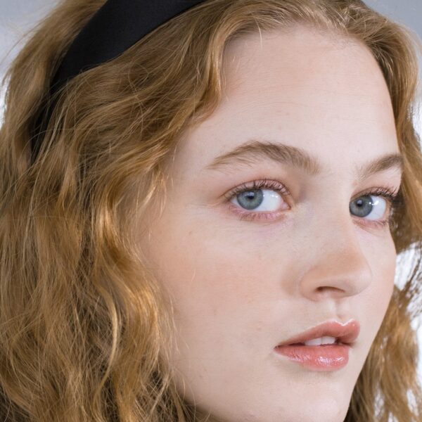 The Kate Headband is made by hand in New York from silk