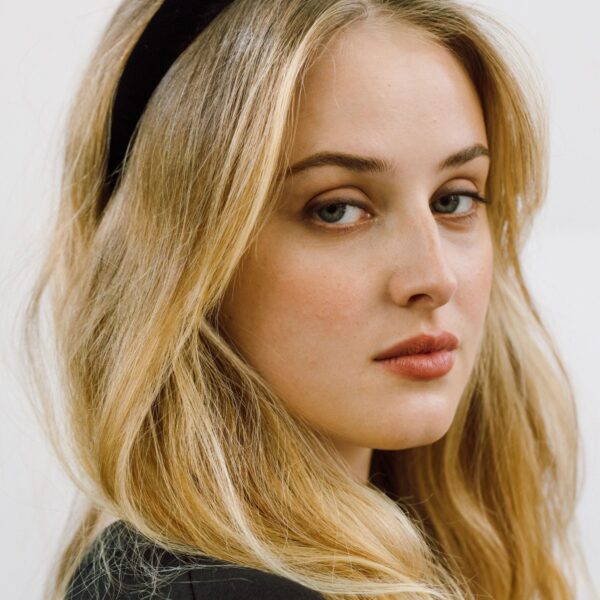 This Tori Headband is made in New York from silk velvet