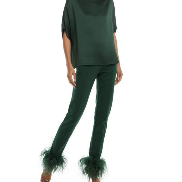 Lapointe Satin Cape Tee