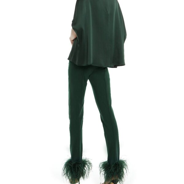 Lapointe Satin Cape Tee