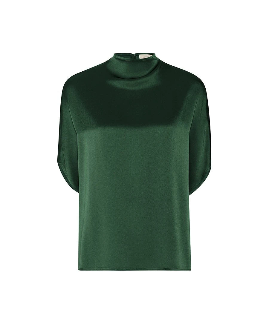 Lapointe-Satin-Cape-Tee-3 Lapointe Satin Cape Tee