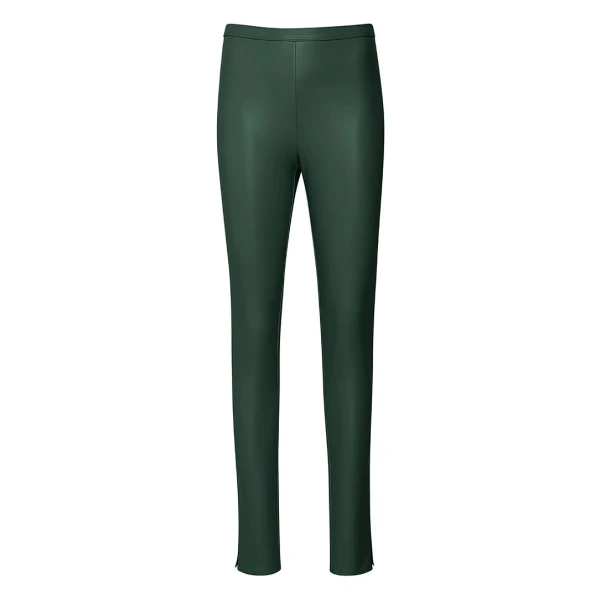 Lapointe Stretch Faux Leather Slit Legging