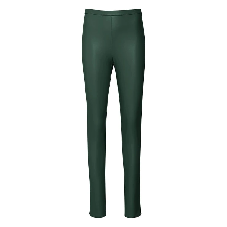 Lapointe Stretch Faux Leather Slit Legging