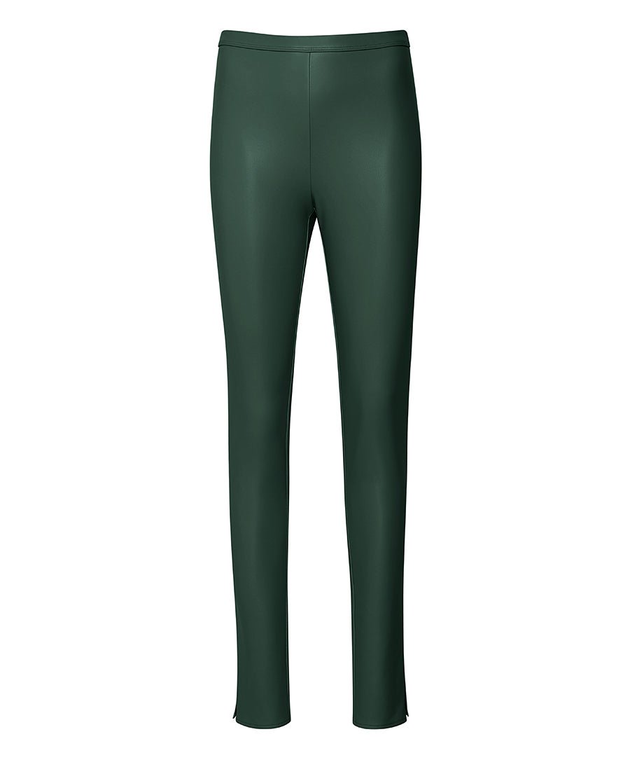 Lapointe Stretch Faux Leather Slit Legging