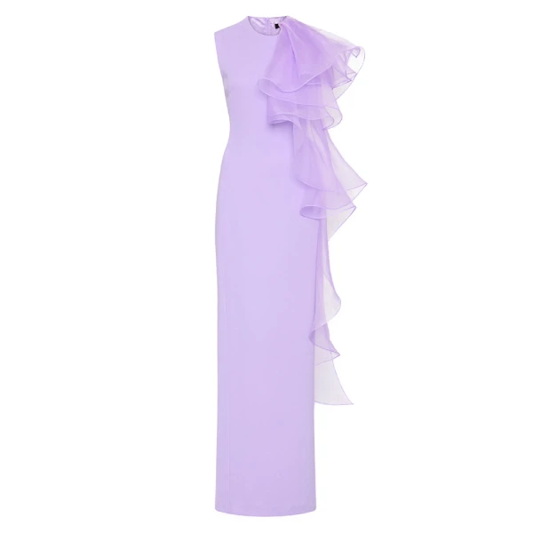 Maelle cape gown Lindy lee pearl floating blossoms silk waterfall dress (Copy) Clothing classic Luxury Shoes 
