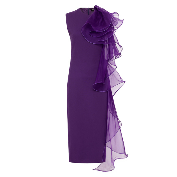 Maelle cape gown Lindy lee pearl floating blossoms silk waterfall dress (Copy) Clothing classic Luxury Shoes 