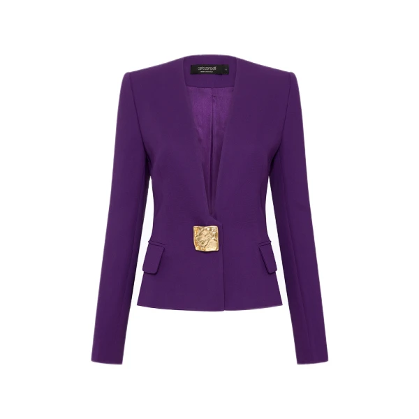 Dahlia crepe milan jacket - 18 UK   Luxury Shoes 