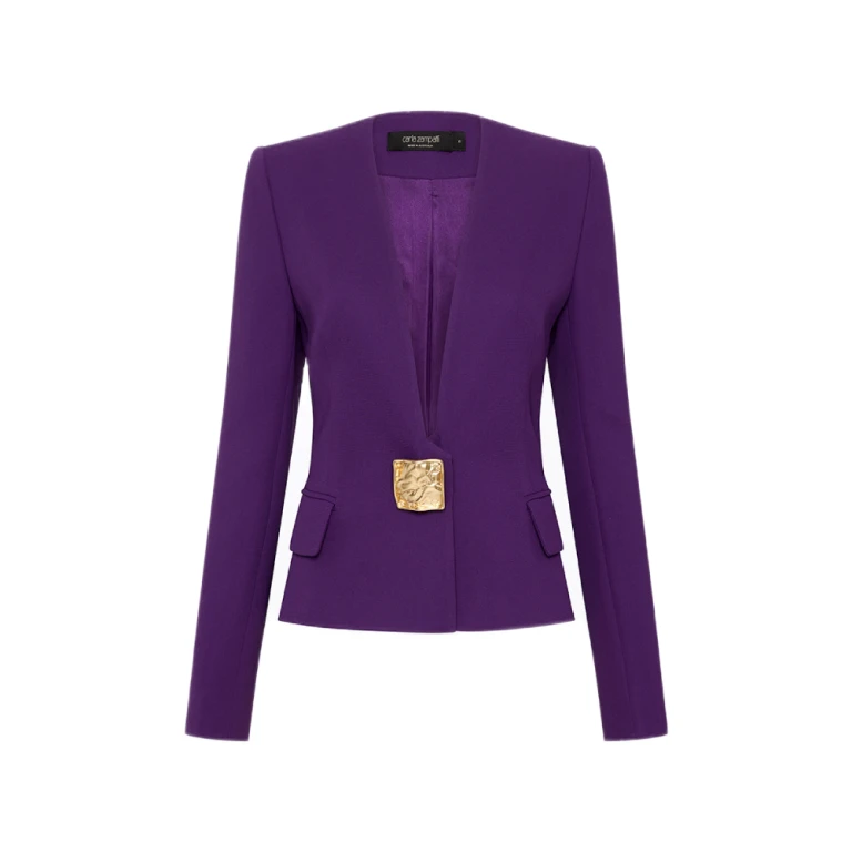 Dahlia crepe milan jacket - 18 UK   Luxury Shoes 
