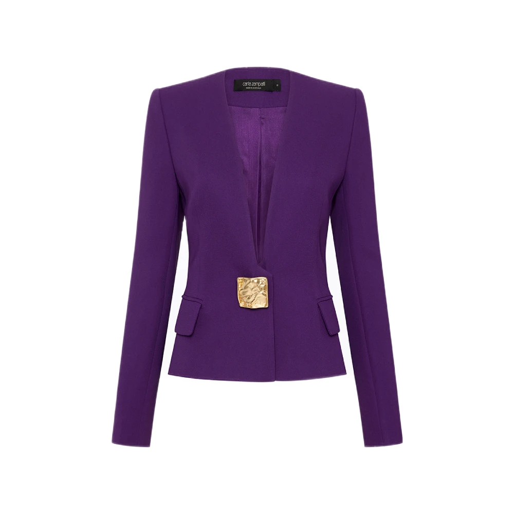Dahlia crepe milan jacket - 18 UK Luxury Shoes Dahlia crepe milan jacket - 18 UK Luxury Shoes