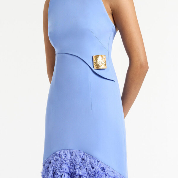 Maelle cape gown Lindy lee pearl floating blossoms silk waterfall dress (Copy) Clothing classic Luxury Shoes 