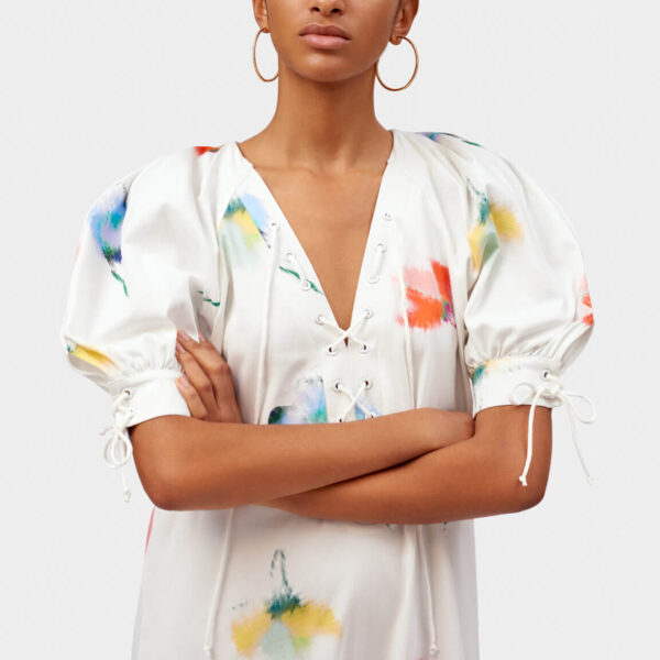 The Sleeper Garden Dress in Print Flowers