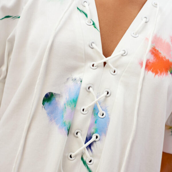 Garden Dress in Print Flowers - Image 7