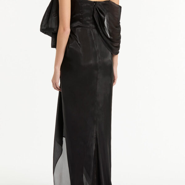 Maelle cape gown Butter crepe fitted waterfall midi dress (Copy) Clothing classic Luxury Shoes 