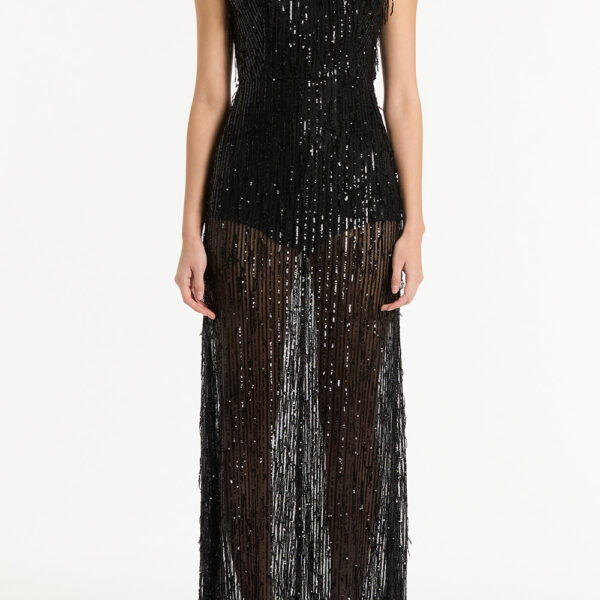 Maelle cape gown Butter crepe fitted waterfall midi dress (Copy) Clothing classic Luxury Shoes 
