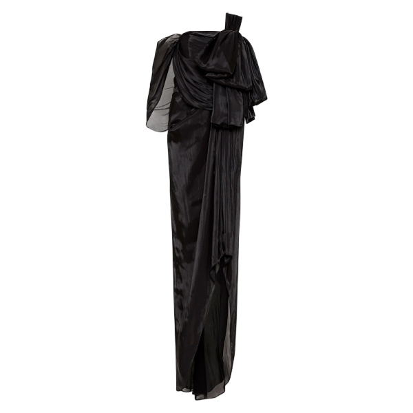 Maelle cape gown Butter crepe fitted waterfall midi dress (Copy) Clothing classic Luxury Shoes 
