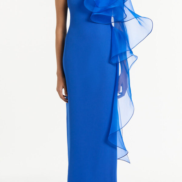Maelle cape gown Butter crepe fitted waterfall midi dress (Copy) Clothing classic Luxury Shoes 