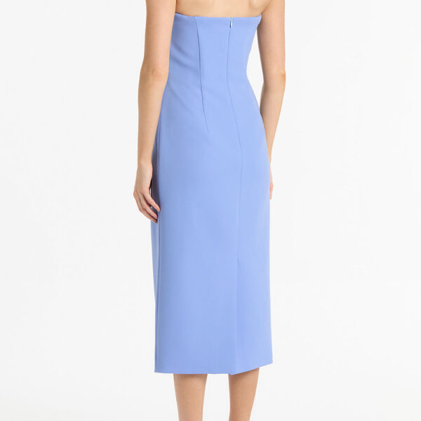 Maelle cape gown Butter crepe fitted waterfall midi dress (Copy) Clothing classic Luxury Shoes 