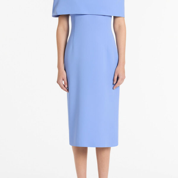 Maelle cape gown Lindy lee pearl floating blossoms silk waterfall dress (Copy) Clothing classic Luxury Shoes 