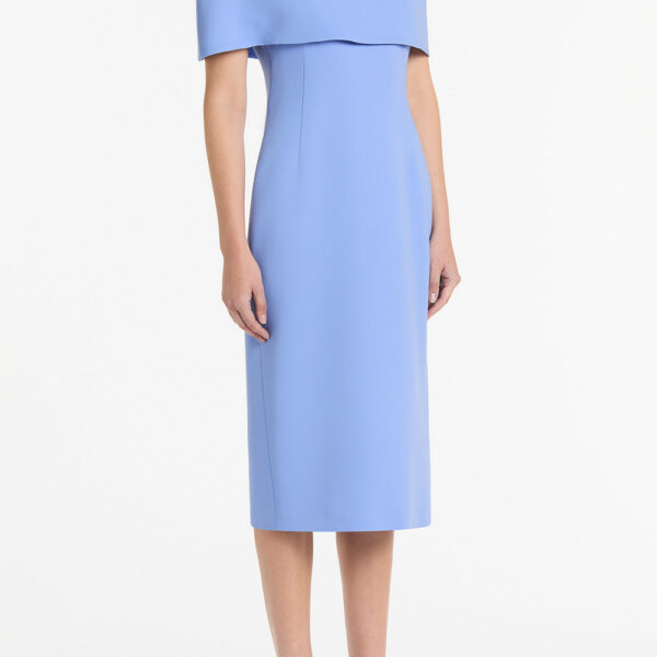Maelle cape gown Lindy lee pearl floating blossoms silk waterfall dress (Copy) Clothing classic Luxury Shoes 