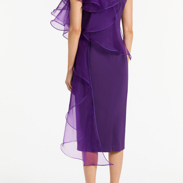 Maelle cape gown Lindy lee pearl floating blossoms silk waterfall dress (Copy) Clothing classic Luxury Shoes 