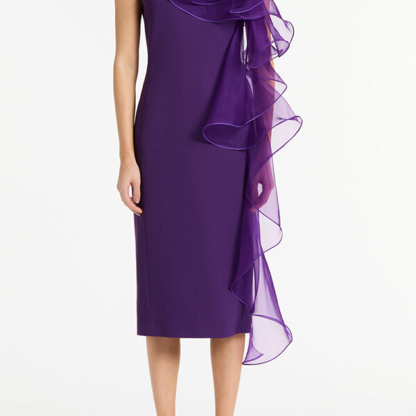 Maelle cape gown Lindy lee pearl floating blossoms silk waterfall dress (Copy) Clothing classic Luxury Shoes 