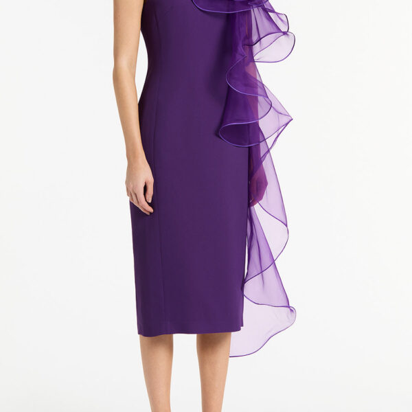 Maelle cape gown Lindy lee pearl floating blossoms silk waterfall dress (Copy) Clothing classic Luxury Shoes 