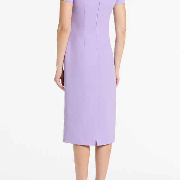 Maelle cape gown Butter crepe fitted waterfall midi dress (Copy) Clothing classic Luxury Shoes 