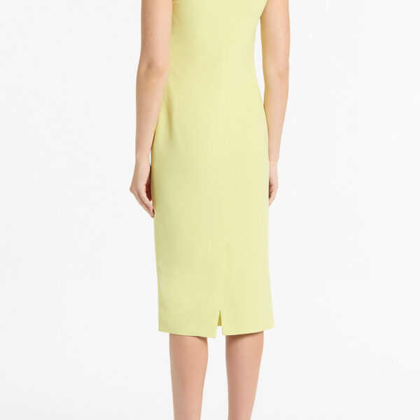 Maelle cape gown Butter crepe fitted waterfall midi dress (Copy) Clothing classic Luxury Shoes 