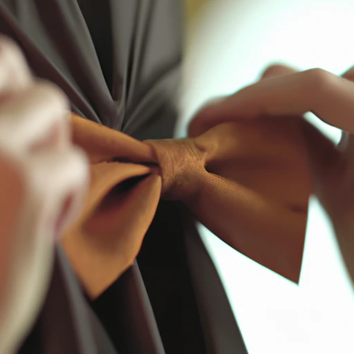 How to tie the perfect bow on a dress