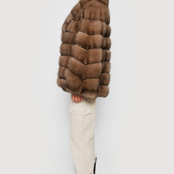 Barguzinsky dark silvery jacket - Image 4