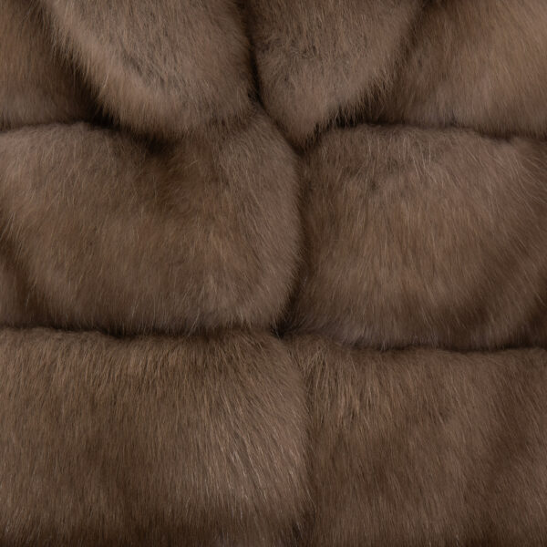 Brown Sable fur Jackets