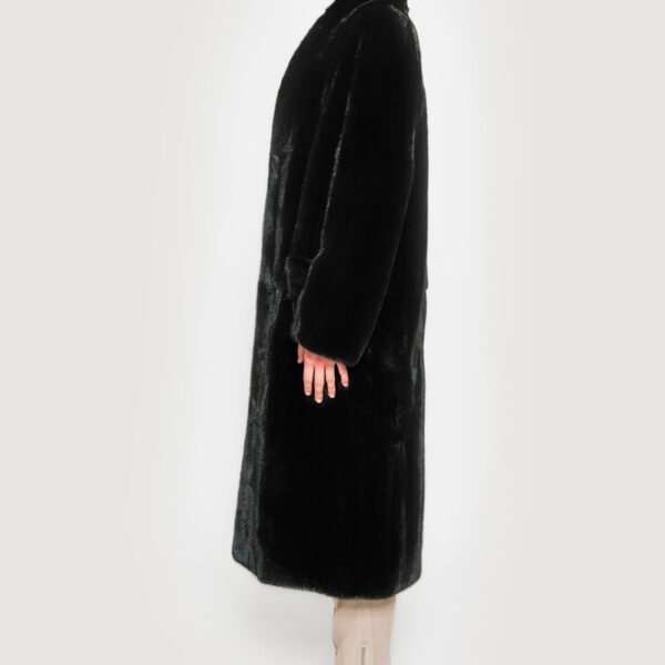 Black nafa mink coat - Image 4