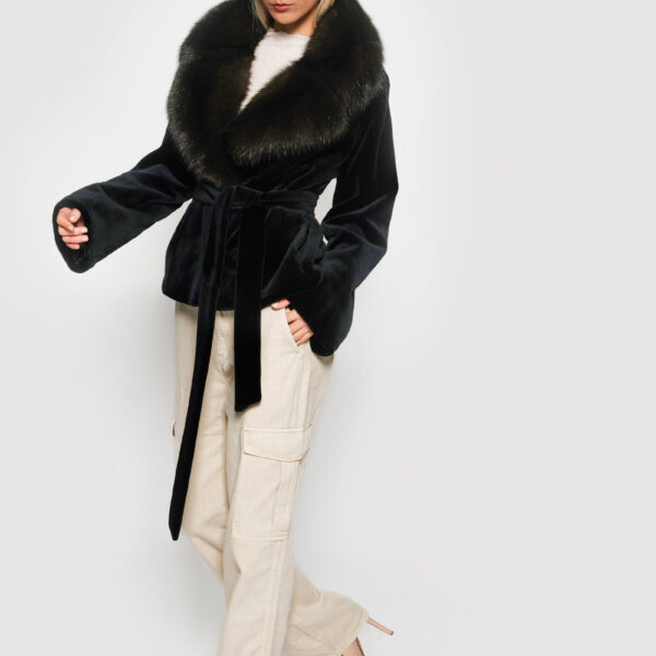 designer fur coat