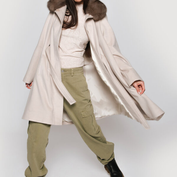 designer fur coat