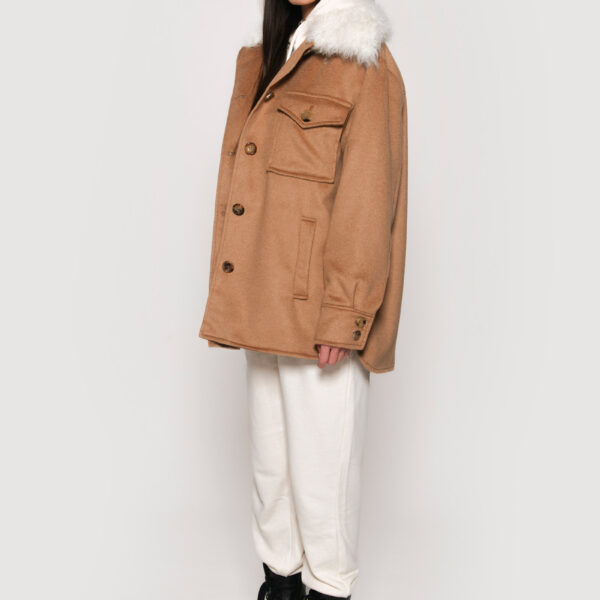 Cashmere and mohair jacket - Image 4