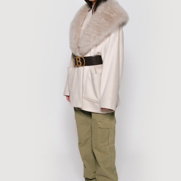 Cashmere and mohair mastic jacket - Image 4